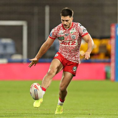 Leigh Leoparları 'ndan Ben McNamara Betfred Süper Lig 13. Raundda Huddersfield Giants' a karşı John Smith Stadyumu, Huddersfield, Birleşik Krallık 'ta 29 Mayıs 2025