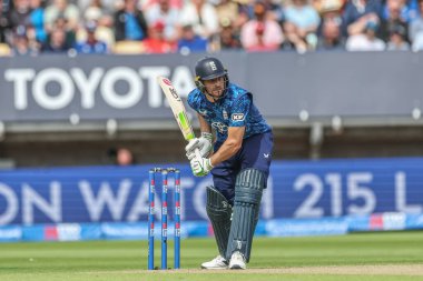 İngiltere Kralı Jos Buttler, 29 Mayıs 2025 'te Birleşik Krallık Edgbaston, Birmingham' da 1. Metro Bank ODI İngiltere 'ye karşı Batı Hint Adaları davasında faaliyet gösteriyor.