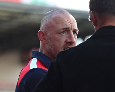 St. Helens 'den James Roby, Betfred Süper Lig 13. Raundundan önce Hull KR, St. Helens' e karşı Sewell Group Craven Park, Kingston üzerine Hull, Birleşik Krallık, 30 Mayıs 2025