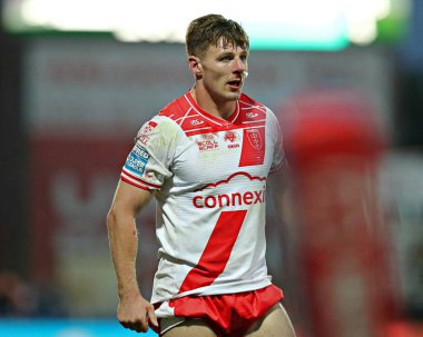 Hull KR 'dan Tom Davies, Betfred Süper Lig 13. Raundu' nda Hull KR ile St Helens arasında oynanan Sewell Group Craven Park, Kingston üzerine Hull, İngiltere, 30 Mayıs 2025