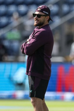 Brendon McCullum, İngiltere 2. Metro Bankası ODI İngiltere - Batı Hint Adaları, Sophia Gardens Kriket Sahası, Cardiff, İngiltere 1 Haziran 2025