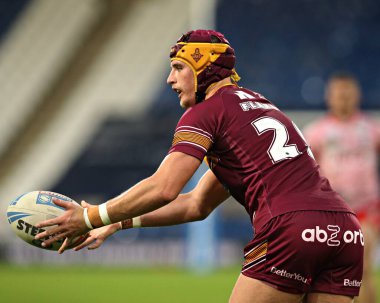 Huddersfield Giants 'dan George Flanagan, Betfred Süper Lig 13. Raundda Huddersfield Giants' a karşı John Smith 'in Stadyumu, Huddersfield, Birleşik Krallık' ta 29 Mayıs 2025