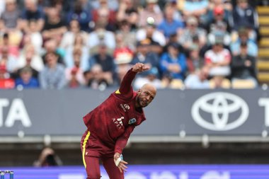 Batı Hint Adaları 'ndan Roston Chase, 29 Mayıs 2025' te İngiltere 'nin Edgbaston, Birmingham, İngiltere' de Batı Hint Adaları 'na karşı 1.