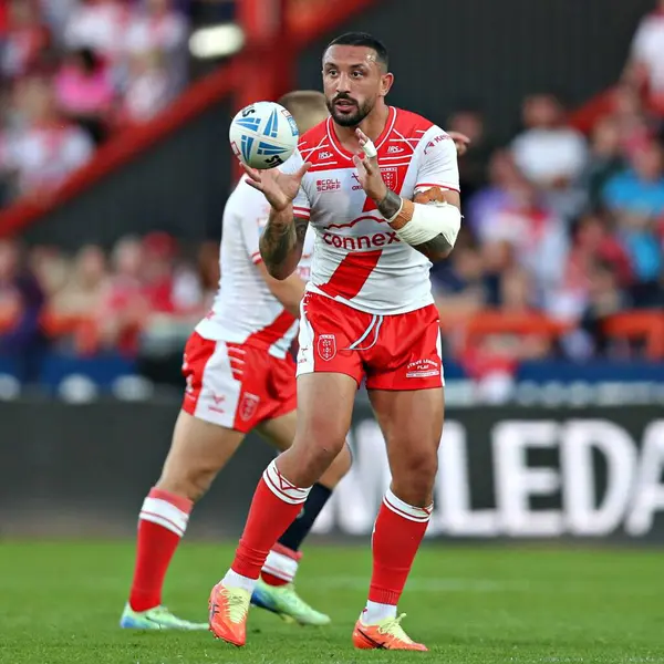 Hull KR 'dan Elliot Minchella, Betfred Süper Lig 13. Raundunda Hull KR ile St. Helens arasında oynanan Sewell Group Craven Park, Kingston üzerine Hull, İngiltere, 30 Mayıs 2025