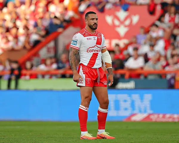 Hull KR 'dan Elliot Minchella, Betfred Süper Lig 13. Raundunda Hull KR ile St. Helens arasında oynanan Sewell Group Craven Park, Kingston üzerine Hull, İngiltere, 30 Mayıs 2025