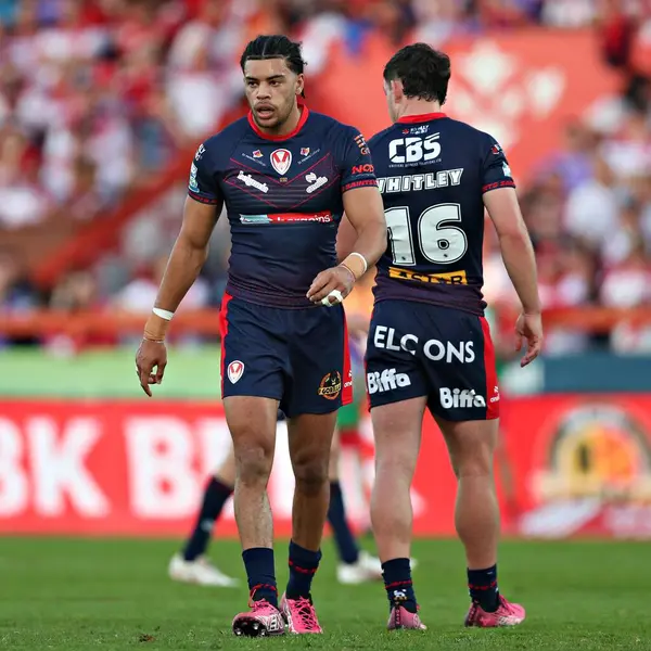 Betfred Süper Lig 13. Raundunda St. Helens 'ten Lewis Murphy Sewell Group Craven Park' ta Hull KR 'a karşı St Helens maçı, 30 Mayıs 2025' te Hull, İngiltere 'de oynanacak.