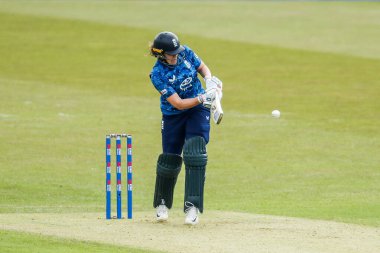 İngiltere 'den Nat Sciver-Brunt 2. Metro Bank ODI Day Uluslararası İngiltere Kadınlar Batı Hint Adaları' na karşı Uptonsteel County Ground, Leicester, Birleşik Krallık, 4 Haziran 2025
