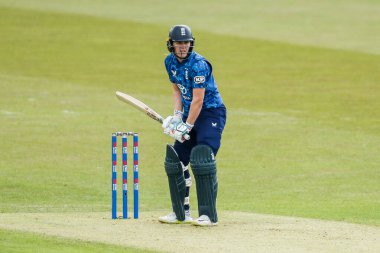 İngiltere 'den Nat Sciver-Brunt 2. Metro Bankası ODI Uluslararası İngiltere Kadınlar Batı Hint Adalarına Karşı Uptonsteel County Ground, Leicester, Birleşik Krallık, 4 Haziran 2025