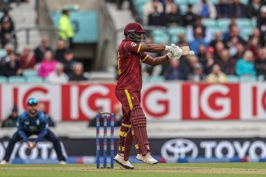Batı Hint Adaları 'ndan Evin Lewis, 3 Haziran 2025' te Kia Oval, Londra, Birleşik Krallık 'ta 3.