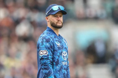 3. Metro Bankası sırasında İngiltere 'den Ben Duckett Batı Hint Adaları' na karşı Kia Oval, Londra, 3 Haziran 2025