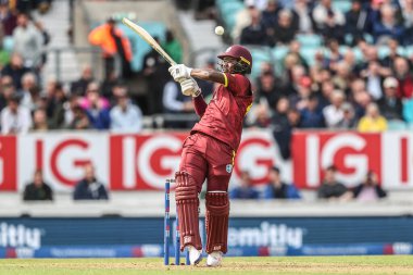 Batı Hint Adaları 'ndan Sherfane Rutherford, 3 Haziran 2025' te Kia Oval, Londra, Birleşik Krallık 'ta 3.