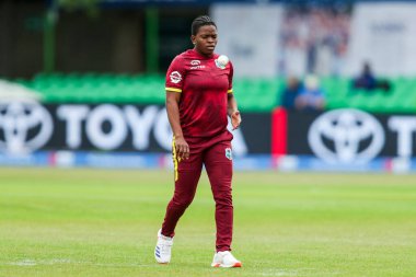 Batı Hint Adaları 'ndan Jannillea Glasgow 2. Metro Bankası ODI Günü Uluslararası İngiltere Kadınlar Batı Hint Adalarına Karşı Uptonsteel County Ground, Leicester, Birleşik Krallık, 4 Haziran 2025