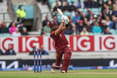 Batı Hint Adaları 'ndan Brandon King, 3 Haziran 2025' te Kia Oval, Londra, Birleşik Krallık 'ta 3.