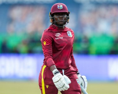 Batı Hint Adaları 'ndan Stafanie Taylor, 4 Haziran 2025' te Uptonsteel County Ground, Leicester, Birleşik Krallık 'ta 2.