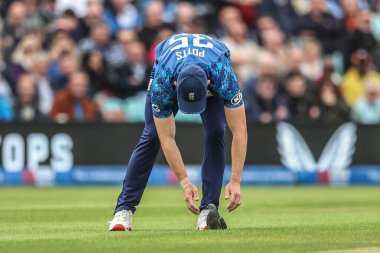 İngiltere Valesi, 3 Haziran 2025 'te Kia Oval, Londra' da Batı Hint Adaları 'nda düzenlenen 3. Metro Bank ODI İngiltere - Batı Hint Adaları sırasında topa isabet eden bir güvercini kontrol edecek mi?