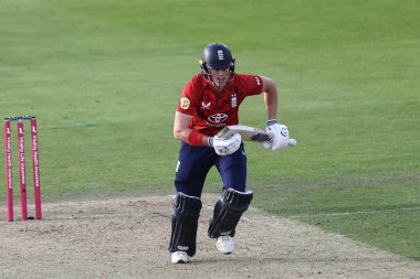 İngiltere 'den Jacob Bethell 1. Vitality T20 Uluslararası Serisi sırasında Banks Riverside Stadyumu, Chester-le-street, 6 Haziran 2025