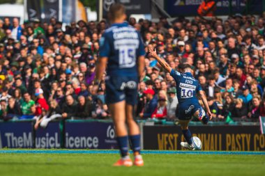 Satış Köpekbalığı George Ford Gallagher Premiership Play-off 'unda Leicester Tigers' a karşı Mattioli Woods Welford Road Stadyumu, Leicester, İngiltere, 7 Haziran 2025