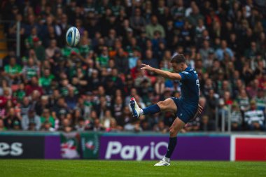 Satış Köpekbalığı George Ford Gallagher Premiership Play-off 'unda Leicester Tigers' a karşı Mattioli Woods Welford Road Stadyumu, Leicester, İngiltere, 7 Haziran 2025