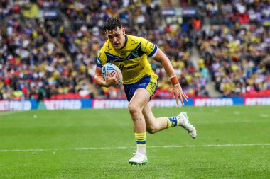 Warrington Wolves 'tan Josh Thewlis, 7 Haziran 2025' te Londra, Wembley Stadyumu 'nda oynanan Betfred Challenge Cup Final Warrington Wolves vs Hull KR karşılaşmasında şansını deneyecek.