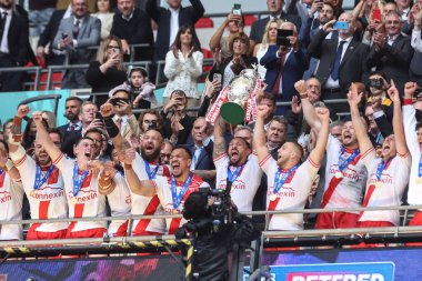 Hull KR yaşam mücadelesi Betfred Challenge Cup Final Warrington Wolves vs Hull KR Wembley Stadyumu, Londra, İngiltere, 7 Haziran 2025