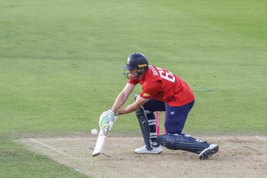 İngiltere 'nin Jos Buttler' ı 1. Vitality T20 Uluslararası Serisi sırasında İngiltere - Batı Hint Adaları - Banks Homes Riverside Stadyumu, Chester-le-street, Birleşik Krallık, 6 Haziran 2025
