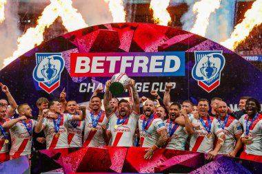 Hull KR, Betfred Challenge Kupası 'nı 7 Haziran 2025' te Wembley Stadyumu 'nda oynanan Betfred Challenge Cup final Warrington Wolves vs Hull KR maçından sonra kaldırdı.