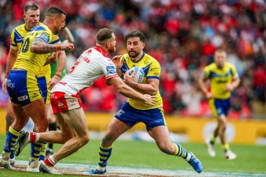 Warrington Wolves 'un Toby King' i, 7 Haziran 2025 'te Londra, Wembley Stadyumu' nda oynanan Betfred Challenge Cup Final Warrington Wolves vs Hull KR karşılaşmasında yenildi.