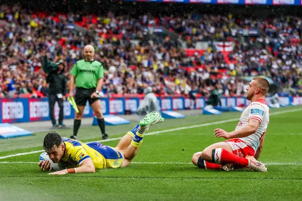 Warrington Wolves 'tan Josh Thewlis, 7 Haziran 2025' te Londra, Wembley Stadyumu 'nda oynanan Betfred Challenge Cup Final Warrington Wolves vs Hull KR karşılaşmasında şansını deneyecek.