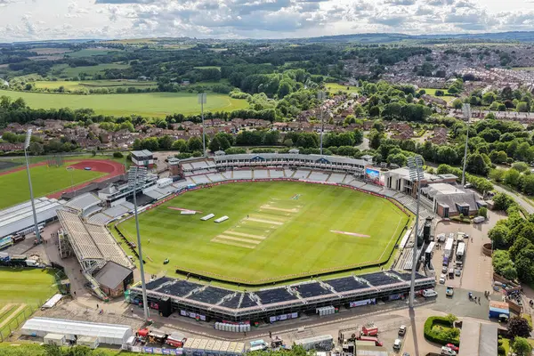 Banks Riverside Stadyumu 'nun 1. Vitality T20 Uluslararası Serisi sırasında İngiltere - Batı Hint Adaları Banks Riverside Stadyumu, Chester-le-street, 6 Haziran 2025