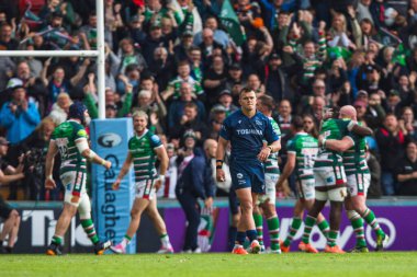 Satış Köpekbalığı Joe Carpenter Gallagher Premiership Play-off Leicester Tigers 'a karşı Mattioli Woods Welford Road Stadyumu, Leicester, Birleşik Krallık, 7 Haziran 2025