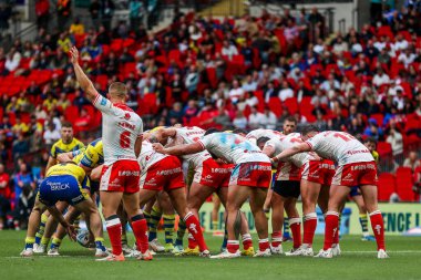 Warrington Wolves ve Hull KR, 7 Haziran 2025 'te Wembley Stadyumu' nda oynanan Betfred Challenge Cup Final Warrington Wolves vs Hull KR karşılaşmasında bir çekişme oluştururlar.