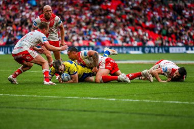 Warrington Wolves takımından Lachlan Fitzgibbon, 7 Haziran 2025 'te Wembley Stadyumu' nda oynanan Betfred Challenge Cup Final Warrington Wolves vs Hull KR maçında rakibi oldu.