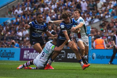 Bath 'dan Tom de Glanville ve Leicester Tigers' dan Jack van Poortvliet Gallagher Premiership play-off Finali 'nde karşılaşacaklar: 2025 Bath Rugby - Leicester Tigers Allianz Stadyumu, Twickenham, Birleşik Krallık, 14 Haziran 2025
