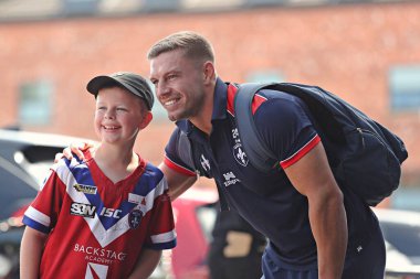 Wakefield Trinity 'den Matty Russell, Betfred Süper Lig 14. raundundan önce, Wakefield Trinity, DIY Kitchens Stadyumu' nda Leigh Leopards 'a karşı, 15 Haziran 2025