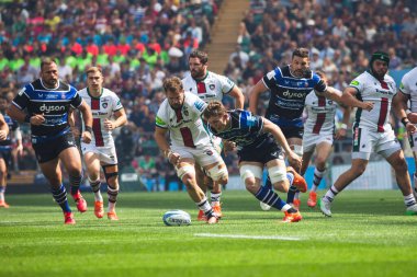 Leicester Tigers 'dan Olly Cracknell Gallagher Premiership play-off Finali 2025 Bath Rugby - Leicester Tigers maçında Allianz Stadyumu, Twickenham, Birleşik Krallık, 14 Haziran 2025