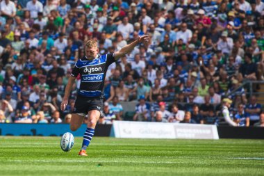 Gallagher Premiership play-off Finali sırasında Bath Rugby - Leicester Tigers maçında Bath Russell, Allianz Stadyumu, Twickenham, Birleşik Krallık, 14 Haziran 2025