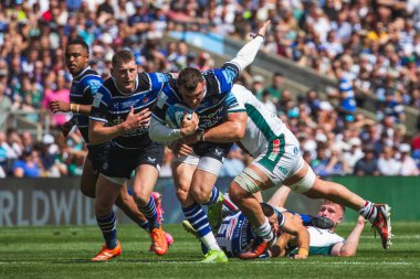 Gallagher Premiership play-off Finali 'nde Ben Spencer ile Leicester Tigers maçında karşılaşacak. Allianz Stadyumu, Twickenham, İngiltere, 14 Haziran 2025