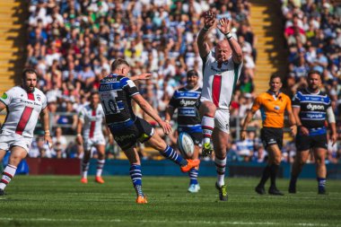 Leicester Tigers 'dan Dan Cole, Gallagher Premiership play-off Finali' nde Bath Rugby, Leicester Tigers 'a karşı Allianz Stadyumu, Twickenham, Birleşik Krallık, 14 Haziran 2025' de oynanan karşılaşmada Bath 'lı Finn Russell' ı suçladı.
