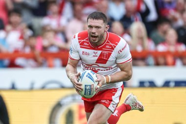 Hull KR 'dan James Batchelor, 13 Haziran 2025' te İngiltere 'nin Hull kentinde bulunan Kingston Grubu Craven Park' ta 14. Hull KR 'a karşı yapılan Betfred Süper Lig Raundu' nda şansını deniyor.