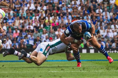 Bath 'dan Thomas du Toit Gallagher Premiership Play-off Finali' nde Bath Rugby, Leicester Tigers 'a karşı Allianz Stadyumu, Twickenham, Birleşik Krallık, 14 Haziran 2025