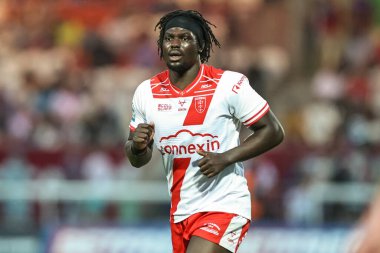 Hull KR 'dan Eribe Doro, 14. Betfred Süper Lig Turu' nda Hull KR ve Catalans Dragons 'a karşı Sewell Group Craven Park, Kingston üzerine Hull, Birleşik Krallık, 13 Haziran 2025