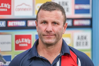 Willie Peters Hull KR 'ın baş antrenörü 14. Betfred Süper Lig Turu' nda Hull KR ve Catalans Dragons 'a karşı Sewell Group Craven Park, Kingston upon Hull, Birleşik Krallık, 13 Haziran 2025