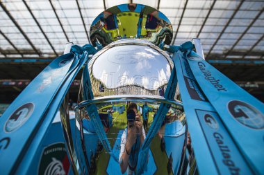 Gallagher Premiership Kupası, Gallagher Premiership Play-off Finali 'nin finali olan 2025 Bath Rugby-Leicester Tigers' a karşı Allianz Stadyumu, Twickenham, Birleşik Krallık, 14 Haziran 2025