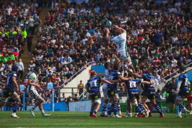 Leicester Leicester Tigers 'dan Ollie Chessum ile Gallagher Premiership play-off Finali' nde Leicester Tigers 'a karşı Allianz Stadyumu, Twickenham, İngiltere' de 14 Haziran 2025 'de oynanan Rugby - Leicester Tigers maçını kazandı.
