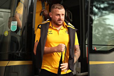 Castleford 'dan Brad Singleton 14. Betfred Süper Lig Raundundan önce Hull FC, Castleford Tigers' a karşı MKM Stadyumu, Hull, Birleşik Krallık, 13 Haziran 2025