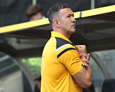 Danny McGuire, Castleford Tigers 'ın baş antrenörü 14. Betfred Süper Lig Raundundan önce Hull FC Castleford Tigers' a karşı MKM Stadyumu, Hull, İngiltere, 13 Haziran 2025