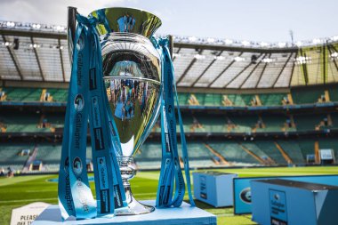 Gallagher Premiership Kupası, Gallagher Premiership Play-off Finali 'nin finali olan 2025 Bath Rugby-Leicester Tigers' a karşı Allianz Stadyumu, Twickenham, Birleşik Krallık, 14 Haziran 2025