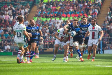  Gallagher Premiership play-off Finali sırasında... 20 Haziran 2025 Bath Rugby, Leicester Tigers 'a karşı... Allianz Stadyumu, Twickenham, Birleşik Krallık, 14 Haziran 2025