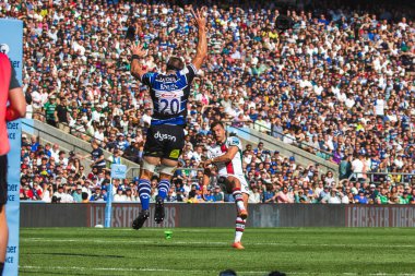 Leicester Tigers 'dan Handr Pollard Gallagher Premiership play-off Finali sırasında 20-25 Bath Rugby - Leicester Tigers, Allianz Stadyumu, Twickenham, Birleşik Krallık, 14 Haziran 2025