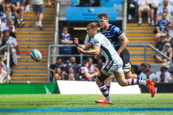 Leicester Tigers 'dan Jack van Poortvliet Gallagher Premiership play-off Finali 2025 Bath Rugby - Leicester Tigers maçında Allianz Stadyumu, Twickenham, Birleşik Krallık, 14 Haziran 2025